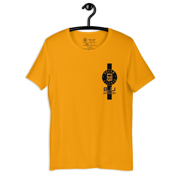 BJJ Division Crazy Orange Badge Gals  t-shirt