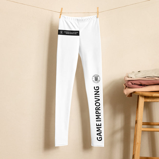 Black Label Youth UNISEX leggings White