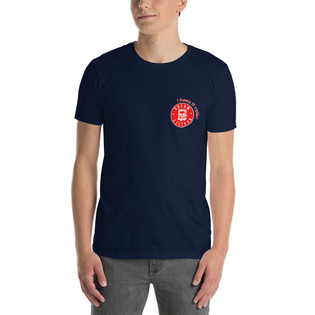 BJJ Division Red Badge Mens T-Shirt