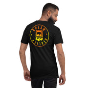 D Badge Gradient Mens t-shirt