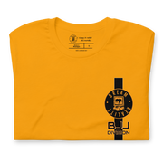 BJJ Division Crazy Orange Badge Gals  t-shirt