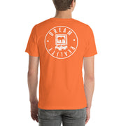 BAD-ge Orange Mens t-shirt