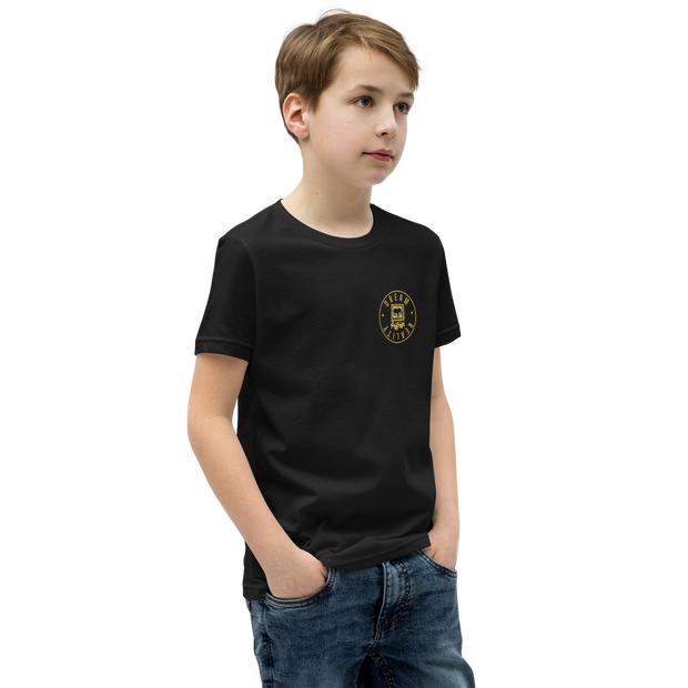 Dreamin Golden Badge BJJ Division Youth Short Sleeve T-Shirt