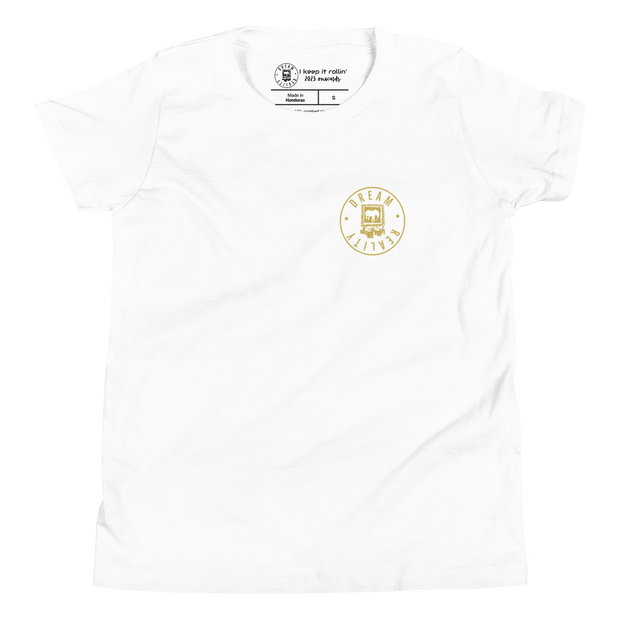 Dreamin Golden Badge BJJ Division Youth Short Sleeve T-Shirt