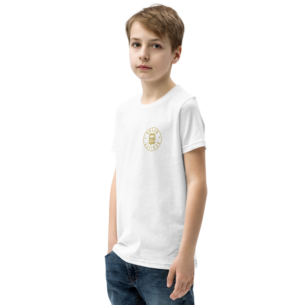 Dreamin Golden Badge BJJ Division Youth Short Sleeve T-Shirt