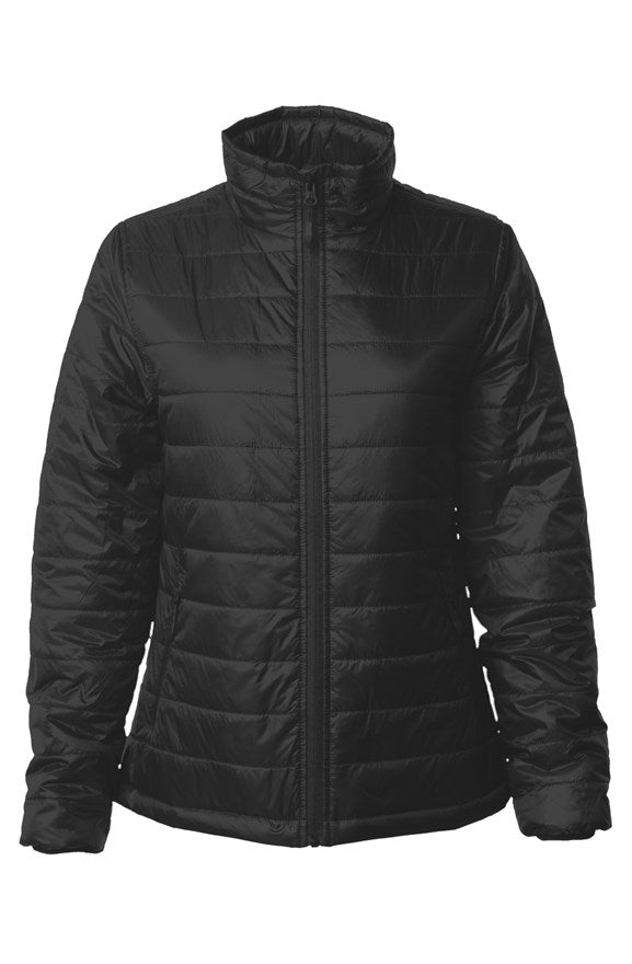 D Label Womens Puffer Jacket