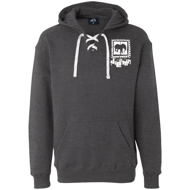 D'Simple  Heavyweight Lace Hoodie