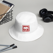 Simple Logo White Bucket Hat