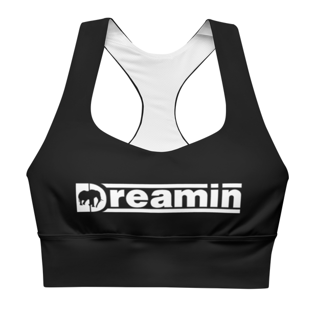Dream Line Longline sports bra Black