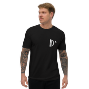 Caps D Mens Black Short Sleeve T-shirt