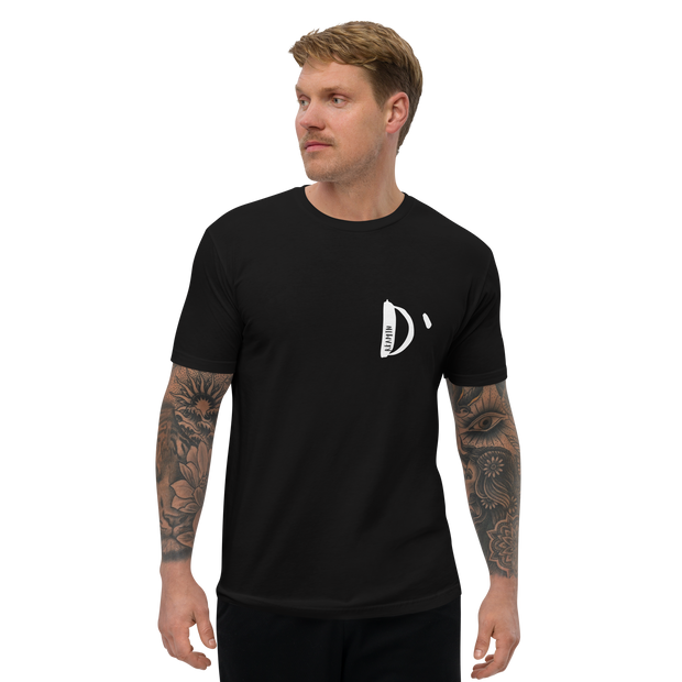 Caps D Mens Black Short Sleeve T-shirt