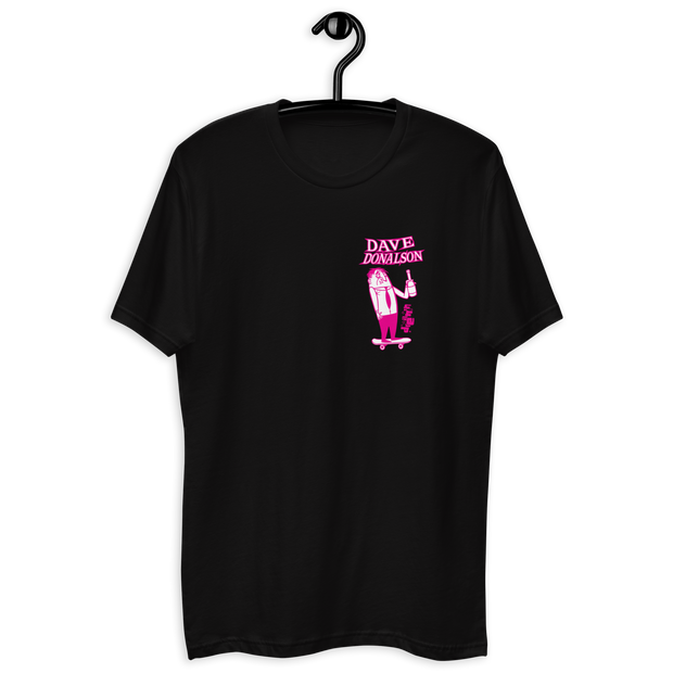 Dave Donalson  PRO Model - Drunk Man Black Short Sleeve T-shirt