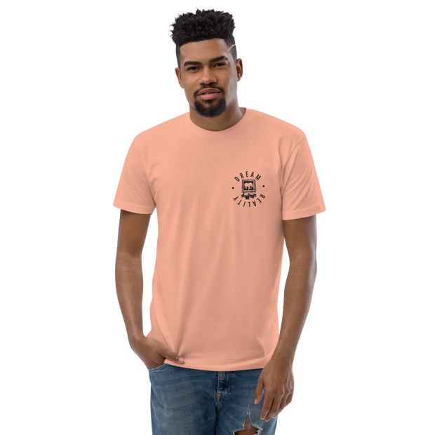 Da Badge Salmon Men Short Sleeve T-shirt