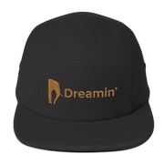 Dreamin Phant Blk/Gold 5 Panel Cap