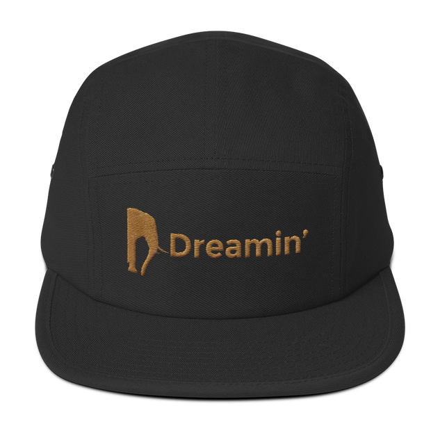 Dreamin Phant Blk/Gold 5 Panel Cap