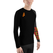 Carbon FIber Mens Rash Guard