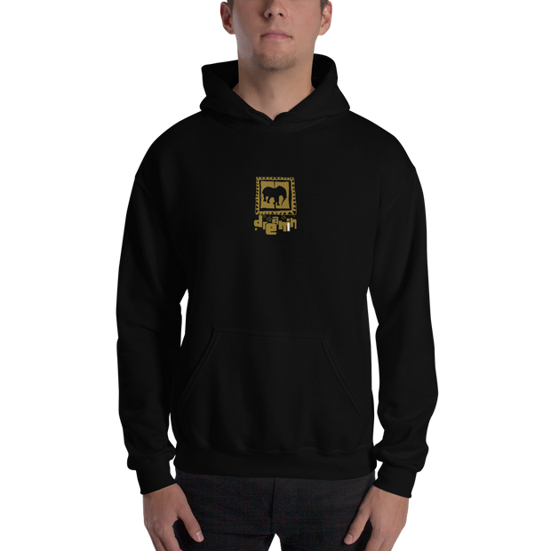 Kordel Logo Gold Hooded Sweatshirt