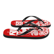 Red Demon Fight Flip-Flops