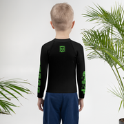 Acid Green Kids Rash Guard