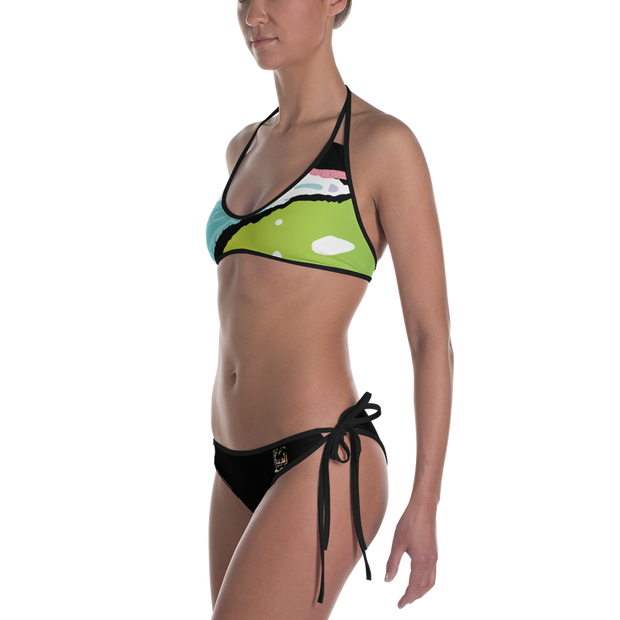 Reversible Spring Logo  Bikini