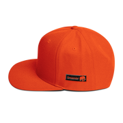 Nathan's preferred 3D puff cap  - Orange Snapback