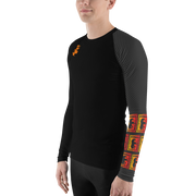 Carbon FIber Mens Rash Guard