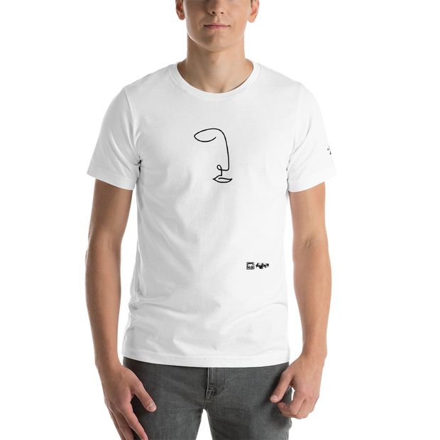 One L1ne Art  "Face"  Mens T-Shirt