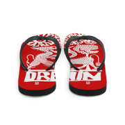 Red Demon Fight Flip-Flops
