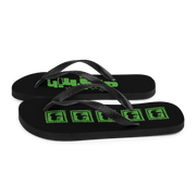 Acid Green Flip-Flops