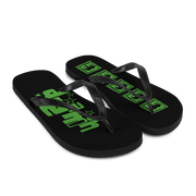 Acid Green Flip-Flops