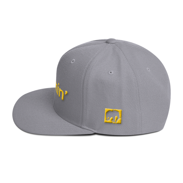 Dreamin Grey/Yllow Snapback