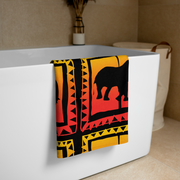 Gradient Logo Beach Towel
