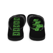 Acid Green Flip-Flops
