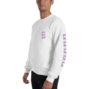 New Era Pink-Grey Sweatshirt - White