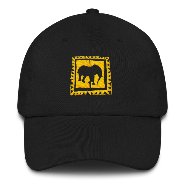 D' Kordel Logo Black/Yllw Dad hat