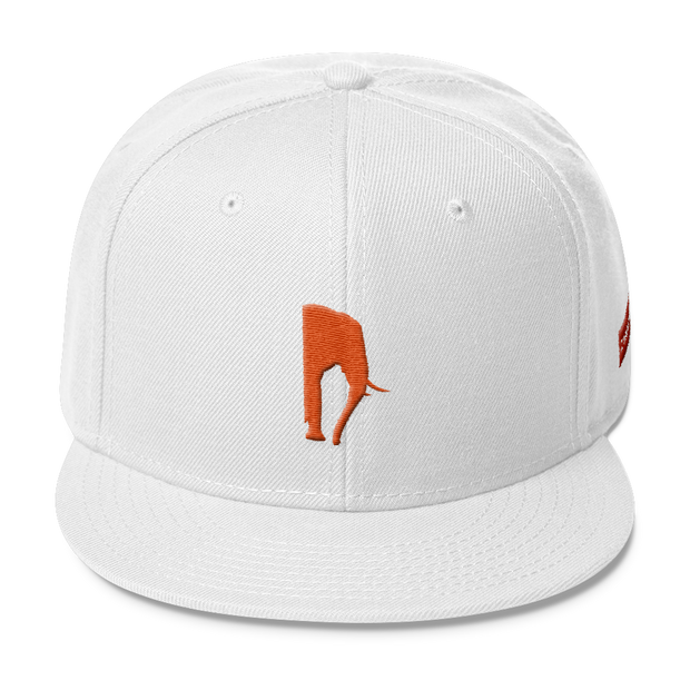 Nathan's preferred 3D puff - White Snapback