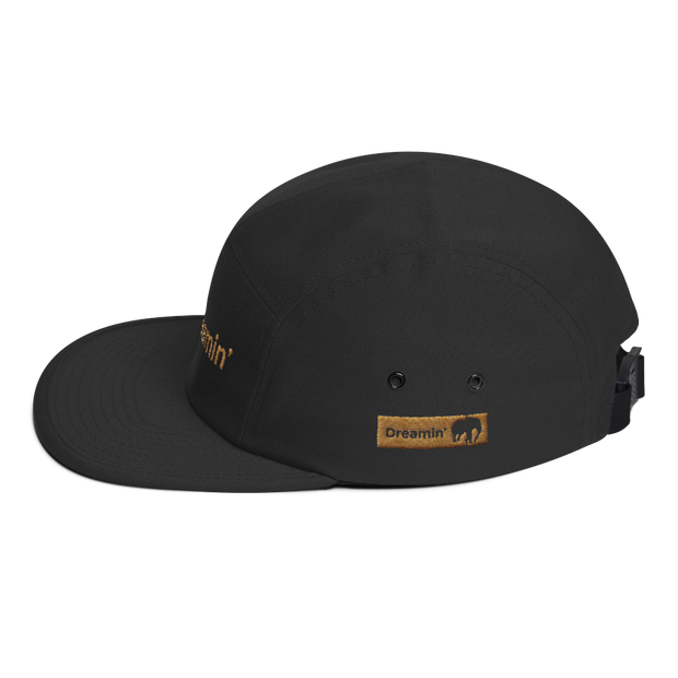 Dreamin Phant Blk/Gold 5 Panel Cap