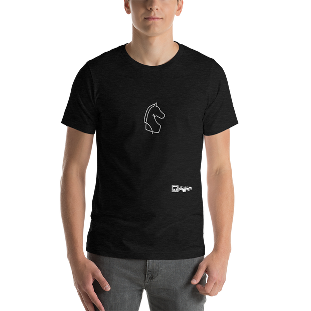 One L1ne Art " Horse" Mens T-Shirt