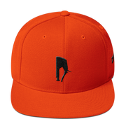 Nathan's preferred 3D puff cap  - Orange Snapback