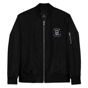 Da Badge Black Premium recycled bomber jacket