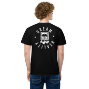 Da Badge garment-dyed pocket mens t-shirt
