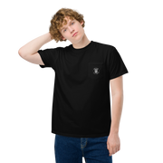 Da Badge garment-dyed pocket mens t-shirt