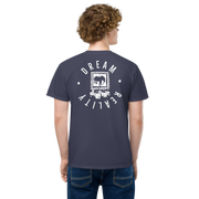 Da Badge garment-dyed pocket mens t-shirt
