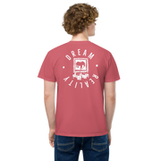 Da Badge garment-dyed pocket mens t-shirt
