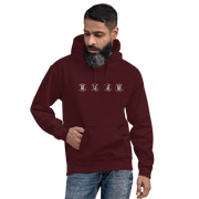 Da Badge Line  Mens Hoodie