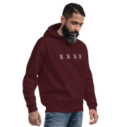 Da Badge Line  Mens Hoodie