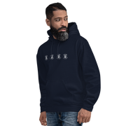 Da Badge Line  Mens Hoodie