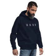 Da Badge Line  Mens Hoodie
