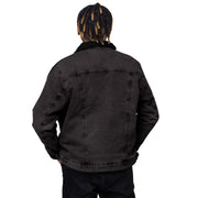 Kordel denim sherpa jacket