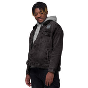 Kordel denim sherpa jacket